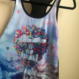 Disney Pixar UP limited edition tank disneyworld